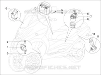 Relais - Batterie - Avertisseur sonore