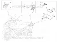 Relais - Batterie - Avertisseur sonore