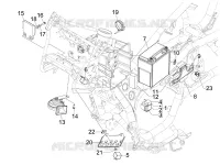 Relais - Batterie - Avertisseur sonore