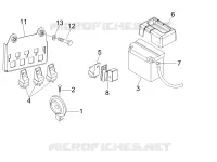 Relais - Batterie - Avertisseur sonore