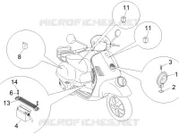 Relais - Batterie - Avertisseur sonore