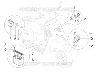 Relais - Batterie - Avertisseur sonore