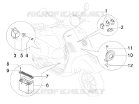 Relais - Batterie - Avertisseur sonore