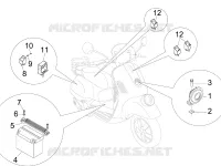 Relais - Batterie - Avertisseur sonore