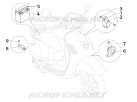 Relais - Batterie - Avertisseur sonore