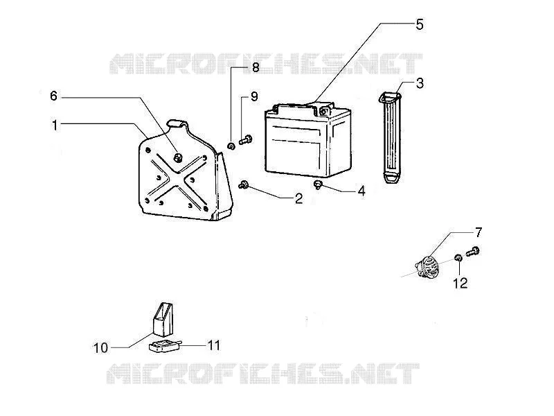 Relais - Batterie - Avertisseur sonore