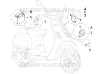 Relais - Batterie - Avertisseur sonore