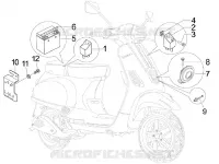 Relais - Batterie - Avertisseur sonore
