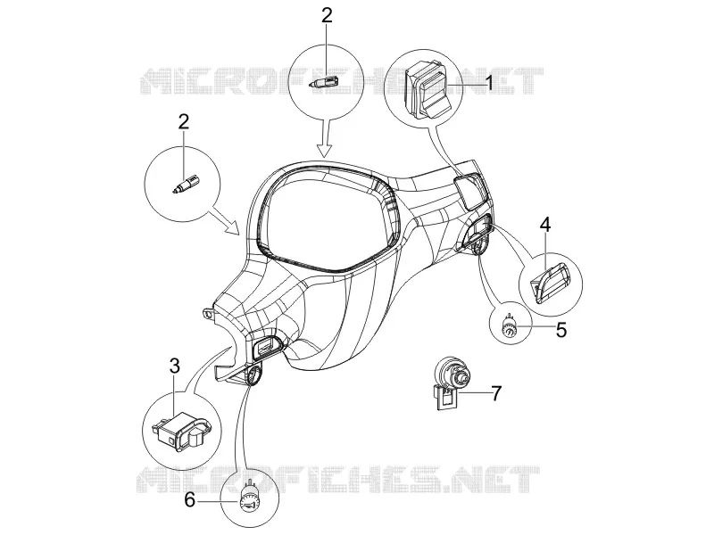 Inverseurs - Commutateurs - Boutons - Interrupteurs