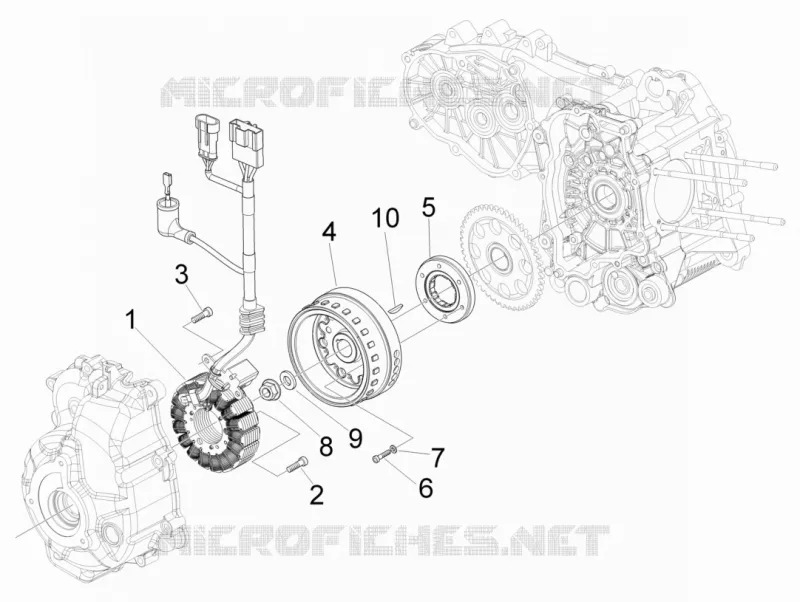 Volant magnetique VESPA VESPA-SCOOTER 300 GTS 2012  GTS ie