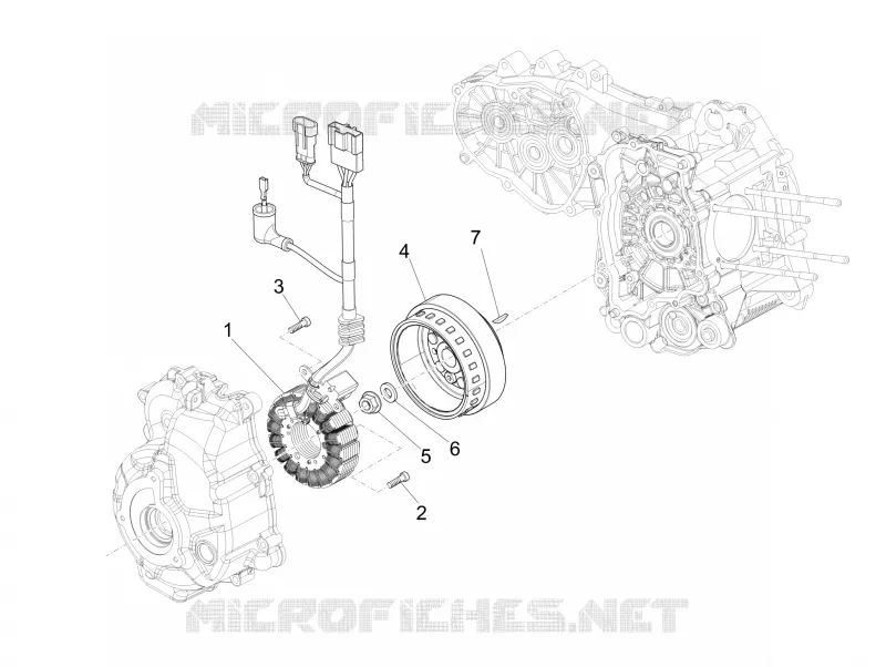 Volant magnetique VESPA VESPA-SCOOTER 300 GTS 2017  GTS ie ABS