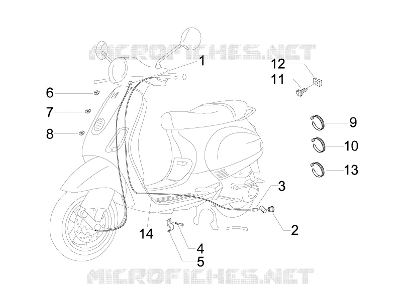 Transmissions VESPA VESPA-SCOOTER 150 LX 2011  LX 4T 2V ie E3