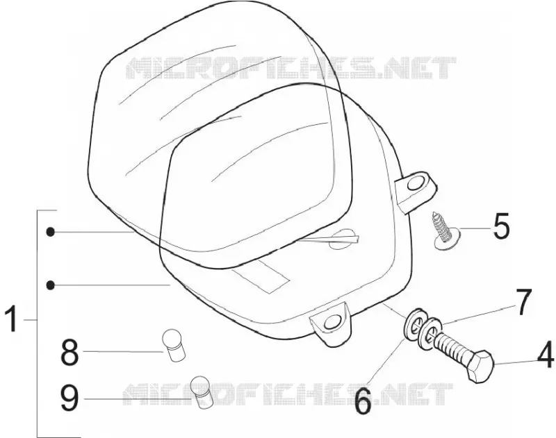 Groupe instruments - Cruscotto VESPA VESPA-SCOOTER 150 LX 2010  LX 4T E3
