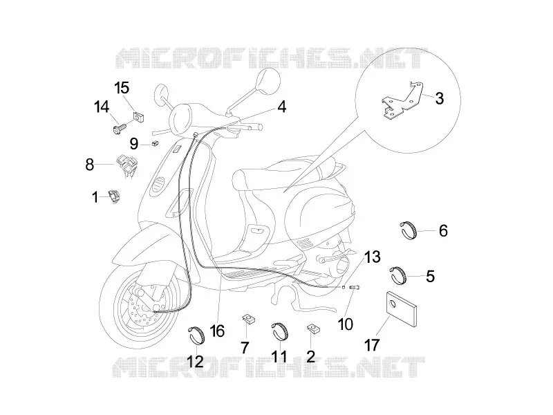 Transmissions VESPA VESPA-SCOOTER 50 LX 2011  LX 4T-4V Touring