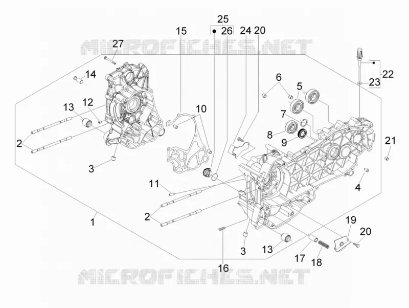 Carter PIAGGIO PIAGGIO-SCOOTER 300 BEVERLY 2011  BEVERLY RST/S 4T 4V IE E3