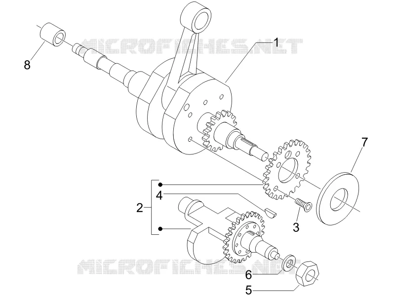 Vilebrequin PIAGGIO PIAGGIO-SCOOTER 500 MP3 2012  MP3 500 Sport