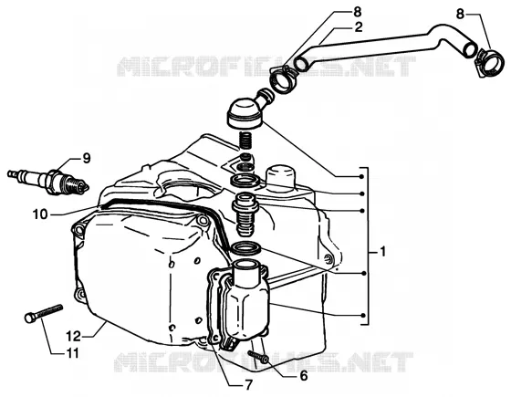 Oil drain valve GILERA GILERA-SCOOTER 125 RUNNER 2002  Runner 125 VX 4T