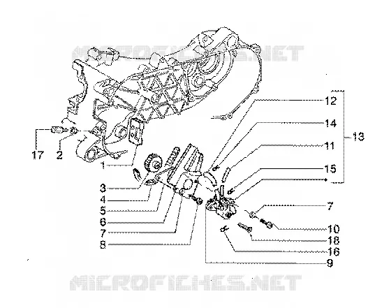 Oil pump GILERA GILERA-SCOOTER 180 RUNNER 2000  Runner 180 FXR 2T