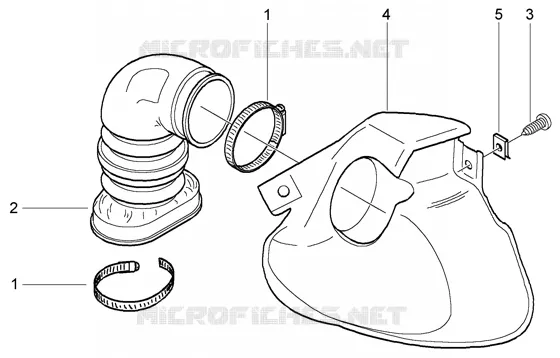 Boîte refroidissement courrie VESPA VESPA-SCOOTER 200 GRANTURISMO 2003  Granturismo L