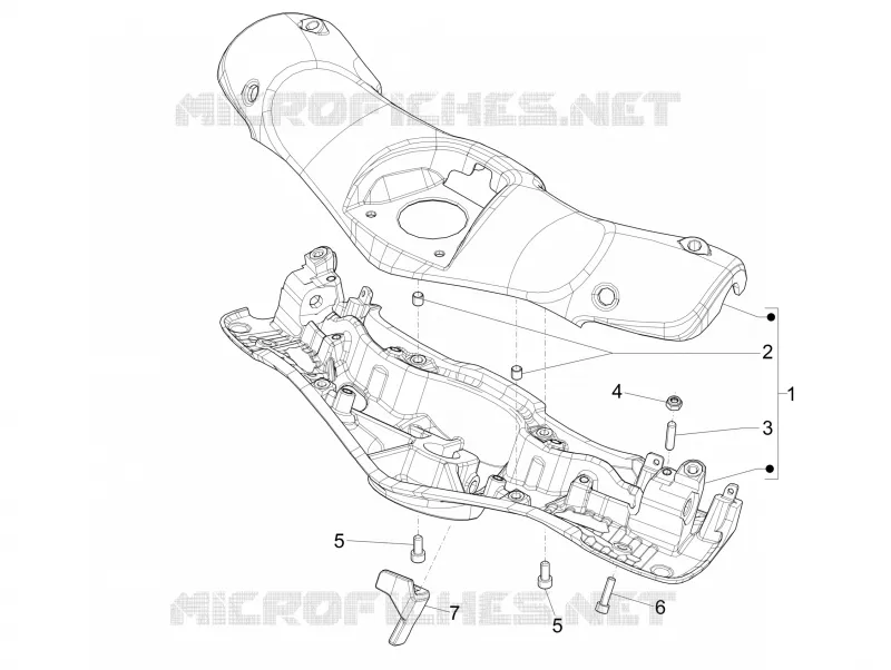 Couvertures guidon VESPA VESPA-SCOOTER 125 946 2016  946 RED 125 4T 3V ABS E4