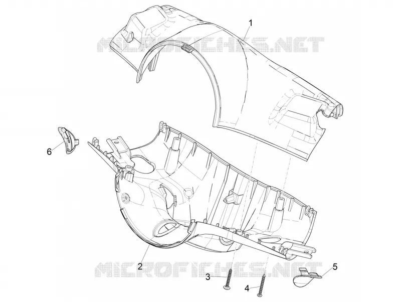 Couvertures guidon VESPA VESPA-SCOOTER Electric VESPA 2019  Elettrica Motociclo 70 km/h