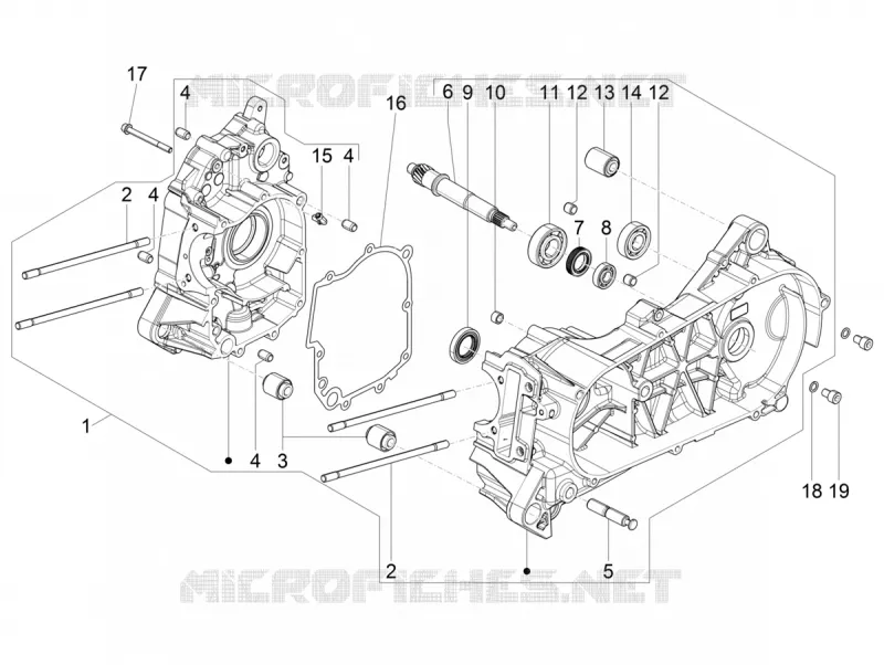 CARTER VESPA VESPA-SCOOTER 125 SXL 2017  SXL 125 4T 3V