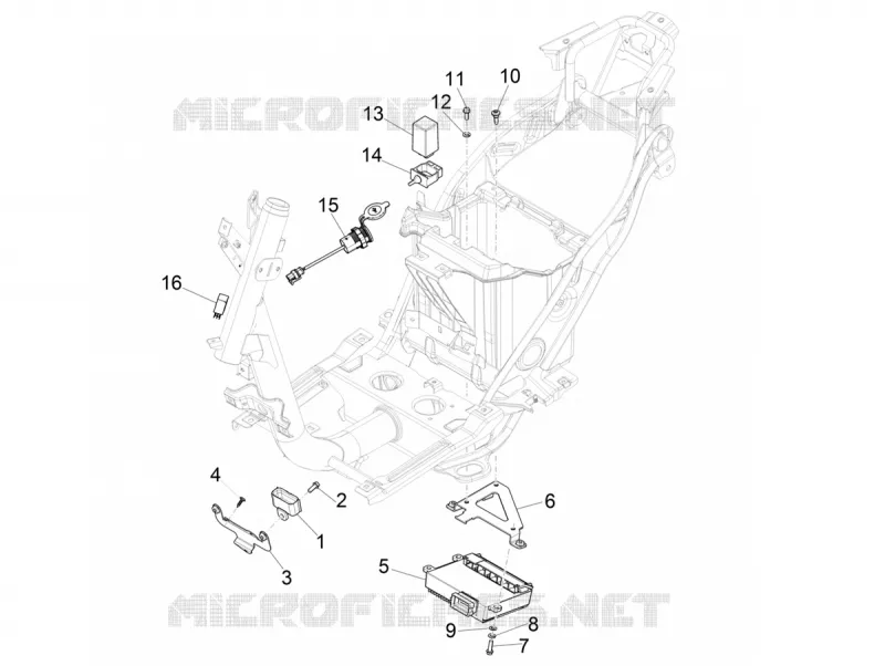Régulateurs de tension - Centrales electroniques - Bobine H.T. PIAGGIO PIAGGIO-SCOOTER ELECTRIC PIAGGIO-1 2022  Piaggio 1 Motorcycle