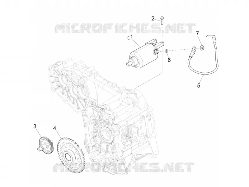 Démarrage - Démarrage électrique VESPA VESPA-SCOOTER 300 GTS 2020  GTS 300 Super HPE 4T 4V ie Euro 5 ABS