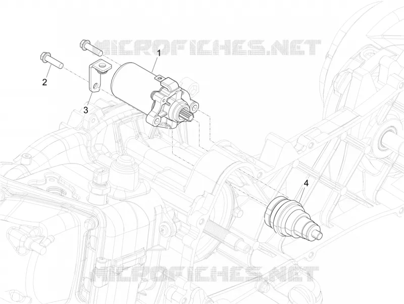 Démarrage - Démarrage électrique VESPA VESPA-SCOOTER 50 PRIMAVERA 2024  Vespa Primavera 50 Batik E5