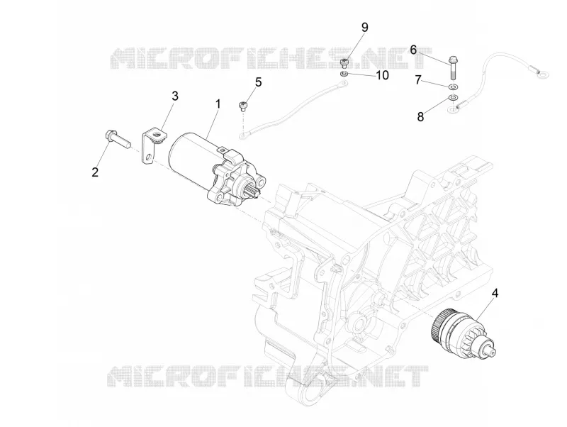 Démarrage - Démarrage électrique VESPA VESPA-SCOOTER 50 SPRINT 2022  Vespa Sprint 50 E5 Justin Bieber
