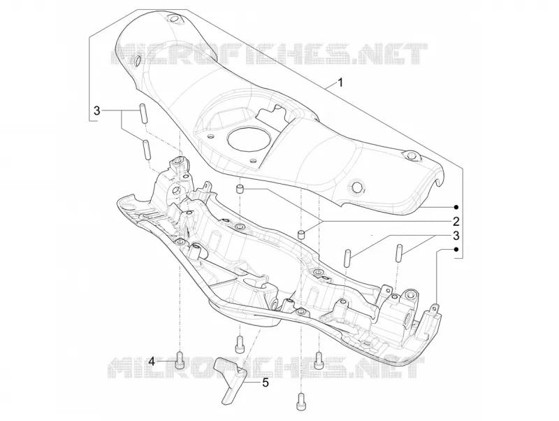 Couvertures guidon VESPA VESPA-SCOOTER 150 946 2025  Vespa 946 150 E5+ 12° Anniversary