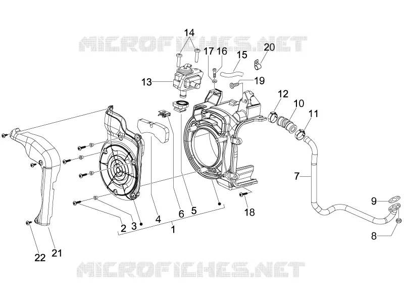 BOITE AIR SECONDAIRE PIAGGIO PIAGGIO-SCOOTER 150 FLY 2010  Fly 4T E3