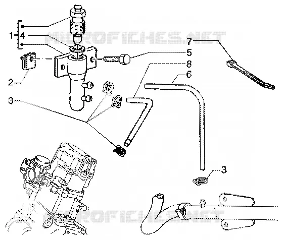 Installation de purge PIAGGIO PIAGGIO-SCOOTER 125 SUPER-HEXAGON Other year  Super Hexagon GTX