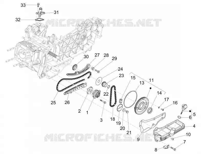 Pompe à huile PIAGGIO PIAGGIO-SCOOTER 125 LIBERTY 2013  Liberty 4T 
