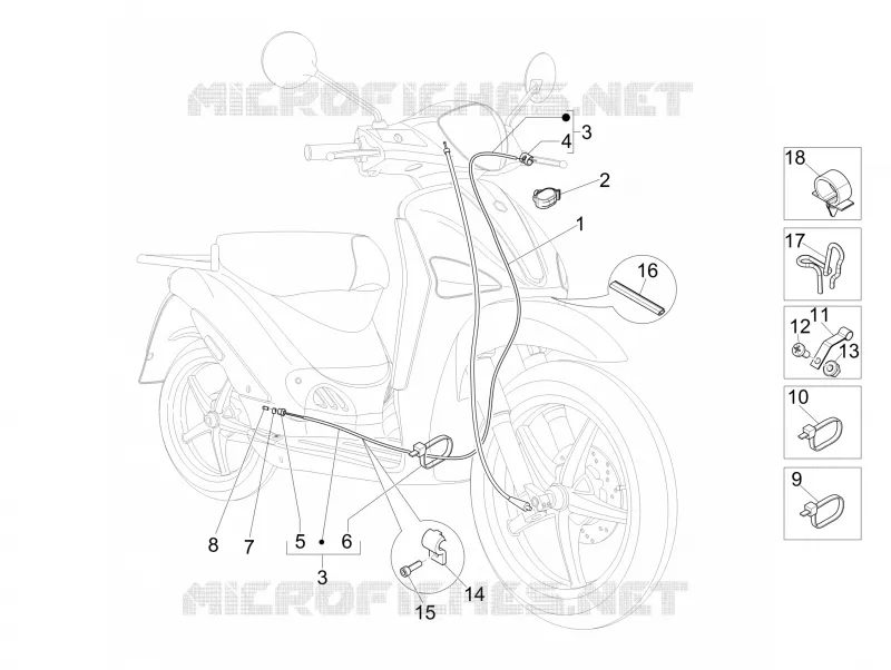 Transmissions PIAGGIO PIAGGIO-SCOOTER 125 LIBERTY 2012  Liberty 4T PTT E3 (E)