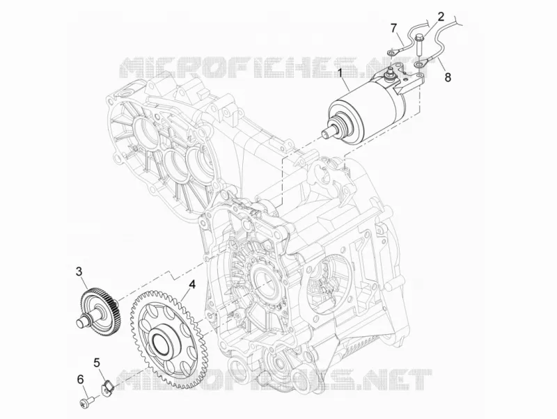 Démarrage - Démarrage électrique PIAGGIO PIAGGIO-SCOOTER 125 MP3 2013  MP3 YOUrban ERL