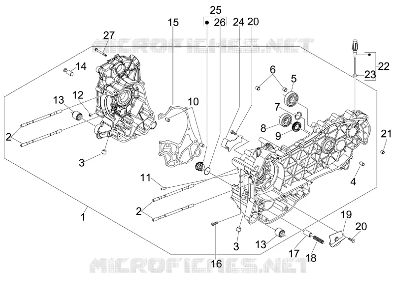 Carter PIAGGIO PIAGGIO-SCOOTER 300 MP3 2011  MP3 ie LT Touring