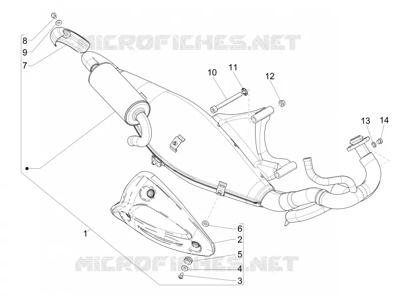 Silencieux PIAGGIO PIAGGIO-SCOOTER 50 NRG 2013  NRG Power DD