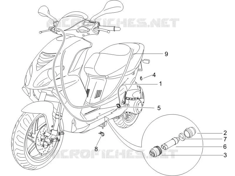 Transmissions PIAGGIO PIAGGIO-SCOOTER 50 NRG 2012  NRG Power DD H2O