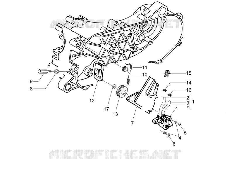 Pompe à huile PIAGGIO PIAGGIO-SCOOTER 50 NRG 2012  NRG Power DT Serie Speciale