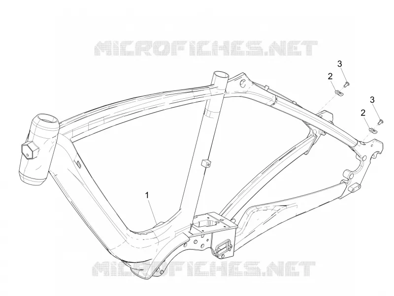 Châssis/coque PIAGGIO PIAGGIO-BICYCLE Electric WI-BIKE 2017  Wi-Bike Enel