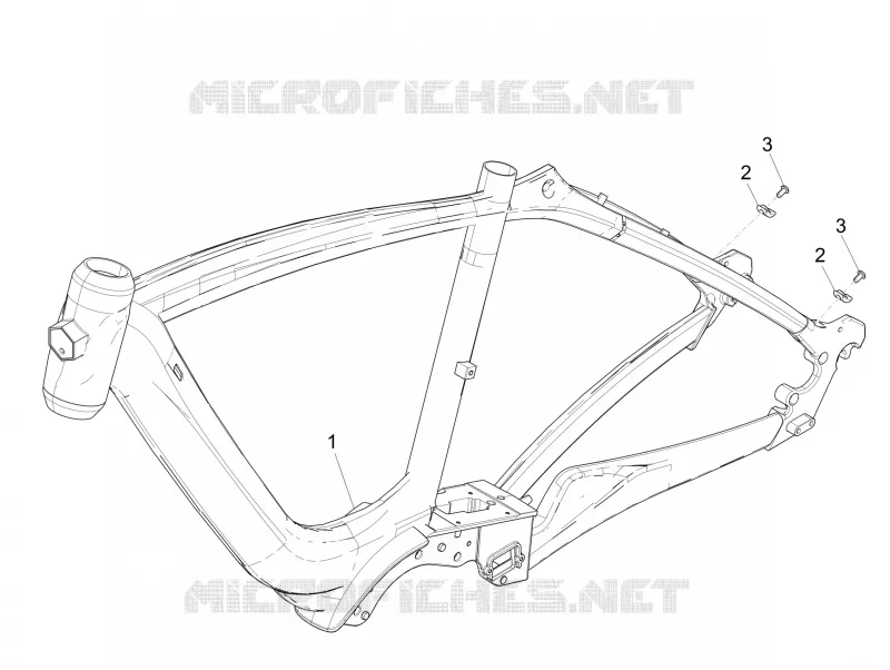 Châssis/coque PIAGGIO PIAGGIO-BICYCLE Electric WI-BIKE 2016  Wi-Bike Mas Deore Active