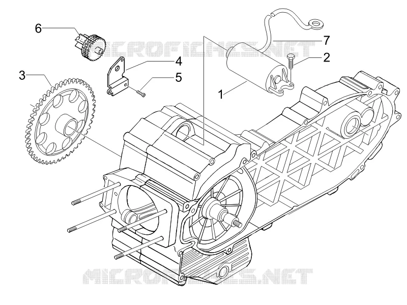 Démarrage - Démarrage électrique PIAGGIO PIAGGIO-SCOOTER 400 X8 2006  X8 ie (Euro 3)
