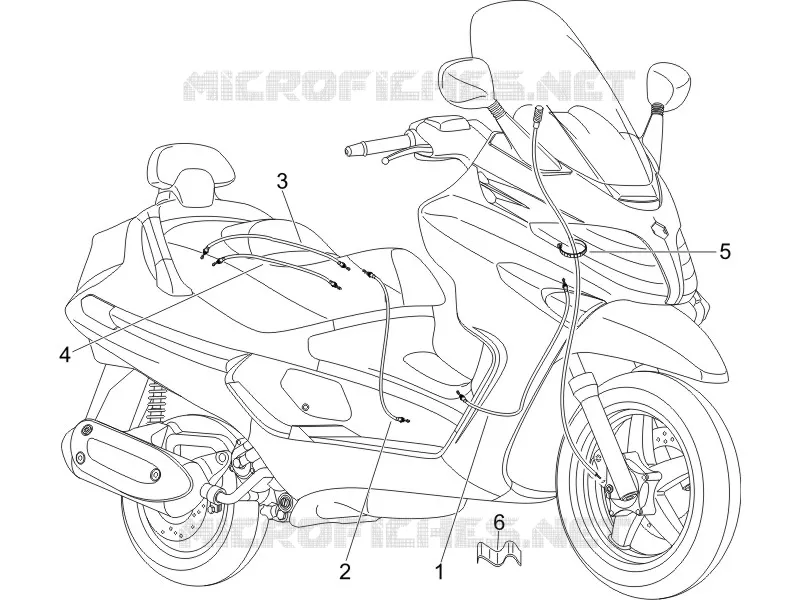 Transmissions PIAGGIO PIAGGIO-SCOOTER 125 X-EVO 2012  X Evo Euro 3