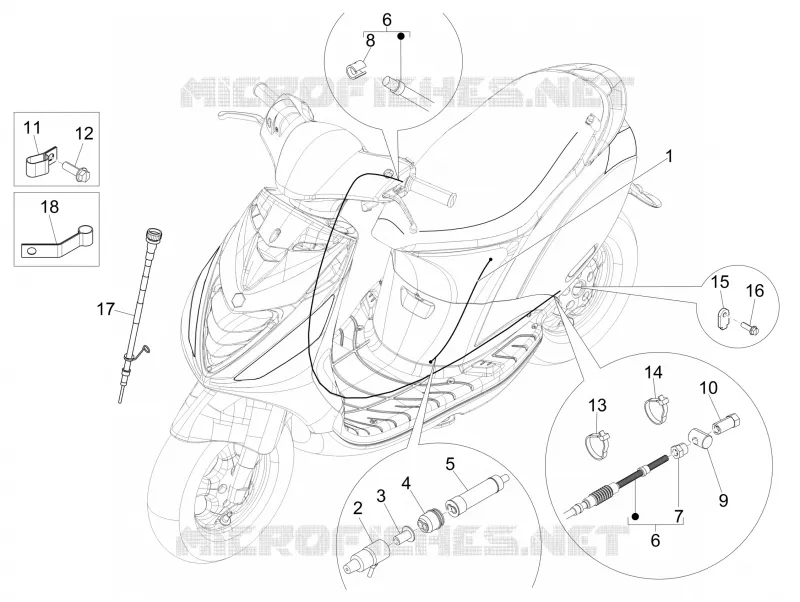 Transmissions PIAGGIO PIAGGIO-SCOOTER 50 ZIP 2010  Zip SP Euro 2