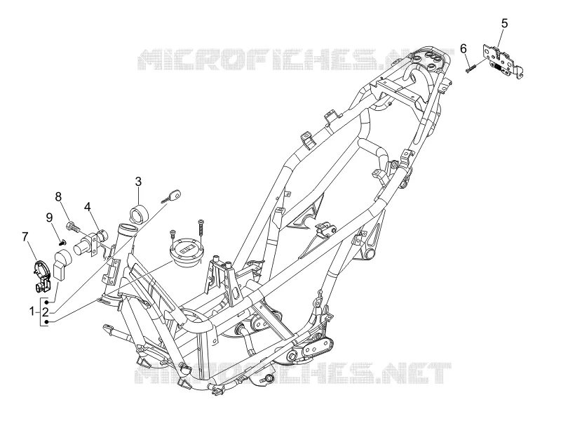 Serrures GILERA GILERA-SCOOTER 250 NEXUS 2006  Nexus -SP- E3