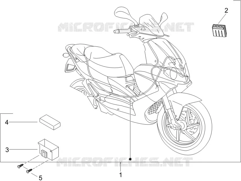 Faisceau de câbles principal GILERA GILERA-SCOOTER 125 RUNNER 2006  Runner VX 4T