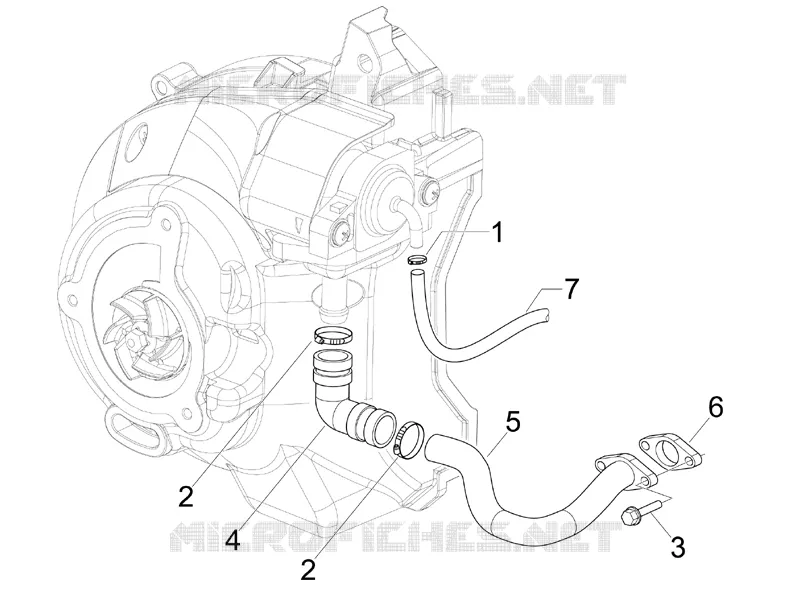 BOITE AIR SECONDAIRE GILERA GILERA-SCOOTER 125 RUNNER 2006  Runner VX 4T Race E3