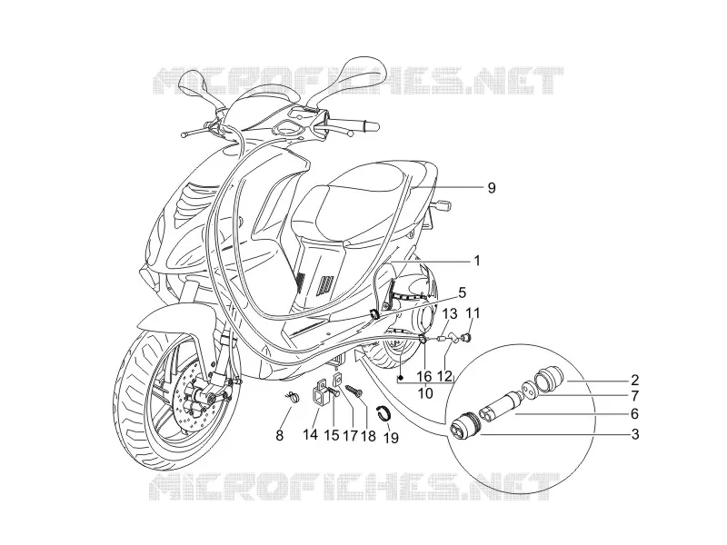 Transmissions GILERA GILERA-SCOOTER 50 STALKER 2006  Stalker